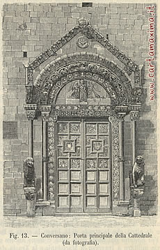 Conversano: Porta principale della Cattedrale